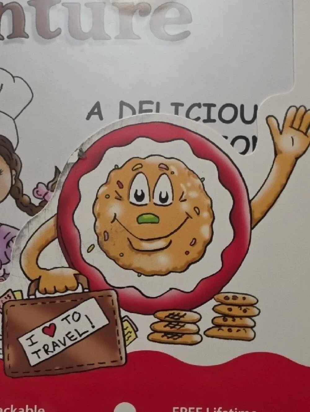 My Cookie Plate traveling tradition set, NEW